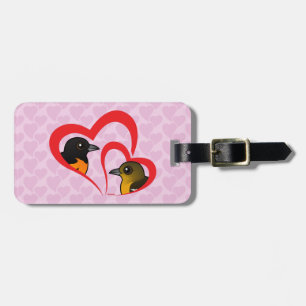 Baltimore Oriole Love Luggage Tag