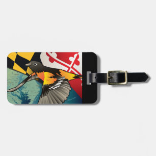 Baltimore Oriole Maryland's State Bird Luggage Tag