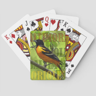 Baltimore Oriole Playing Cards