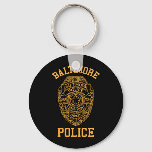 baltimore police maryland detective key ring