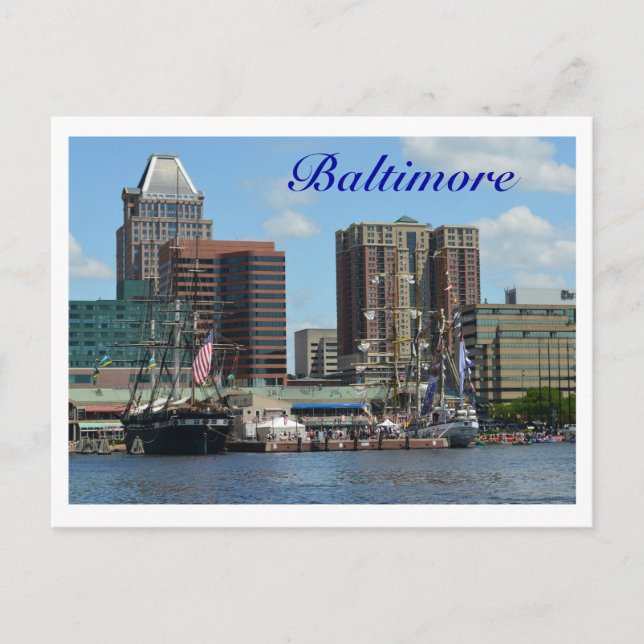 Baltimore Postcard (Front)