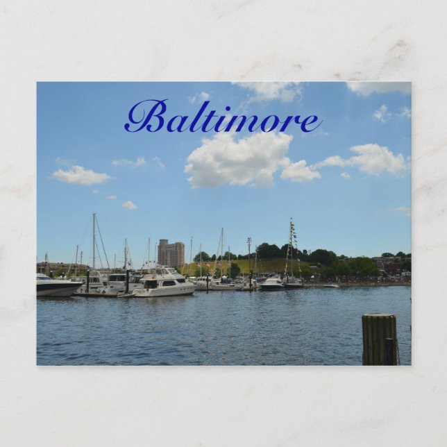 Baltimore Postcard (Front)