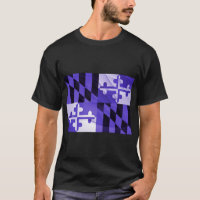 Baltimore Purple Maryland State Flag Shirt