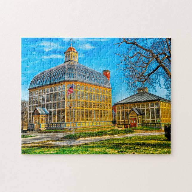 Baltimore Rollins Conservatory Maryland. Jigsaw Puzzle (Horizontal)