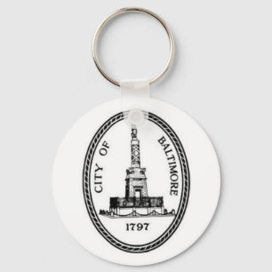 Baltimore Seal Key Ring
