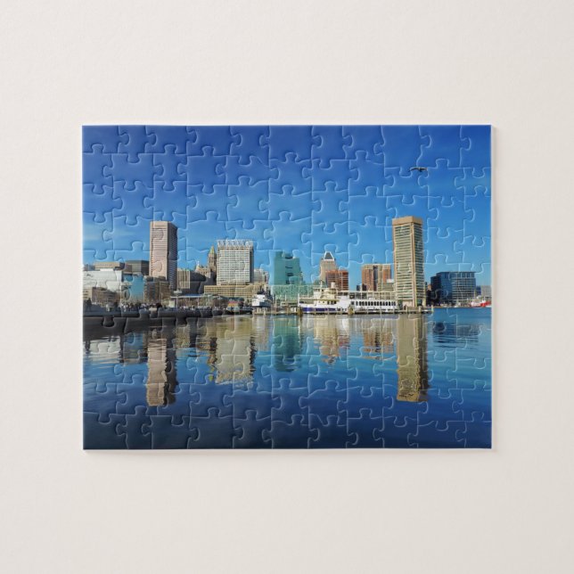 Baltimore Skyline Jigsaw Puzzle (Horizontal)