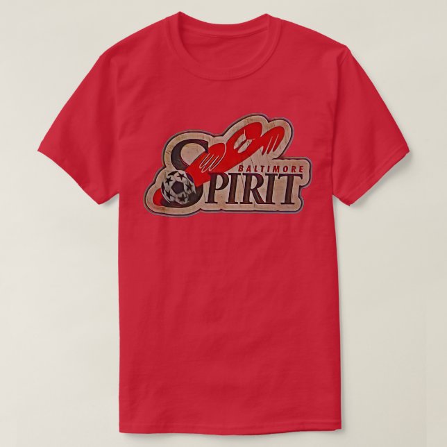 Baltimore Spirit Soccer T-Shirt (Design Front)