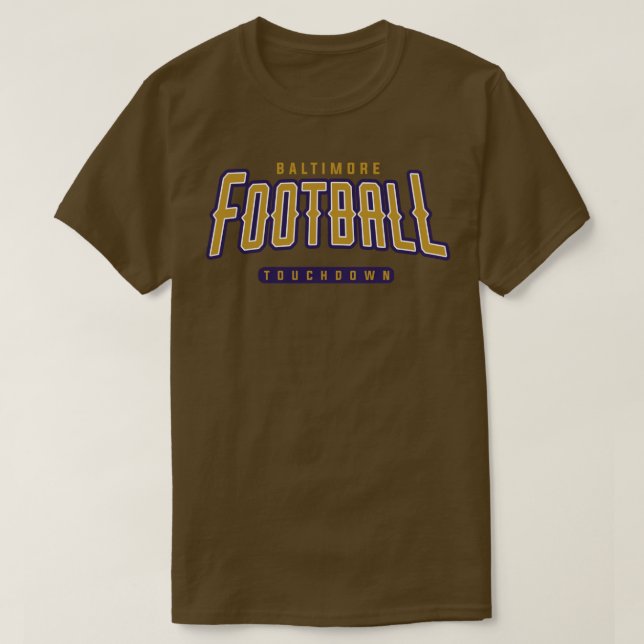 Baltimore  Team Kickoff 2 T-Shirt (Design Front)