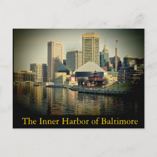 Baltimore's Inner Harbour Postcard