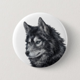 Balto Dog 6 Cm Round Badge