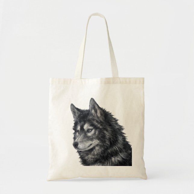Balto Dog Tote Bag (Front)