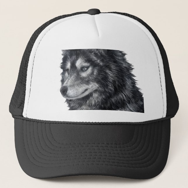 Balto Dog Trucker Hat (Front)