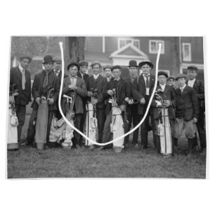 Baltusrol Caddies, early 1900s Large Gift Bag