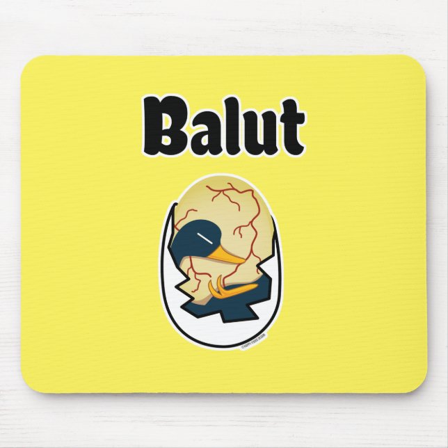 Balut egg duck embryo egg protein Filipino Mouse Mat (Front)