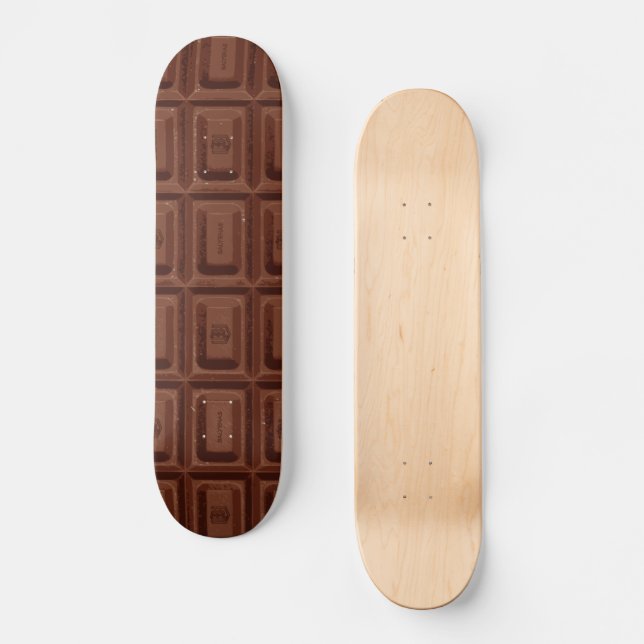 BALYENAS Chocolate Pattern Skateboard (Front)