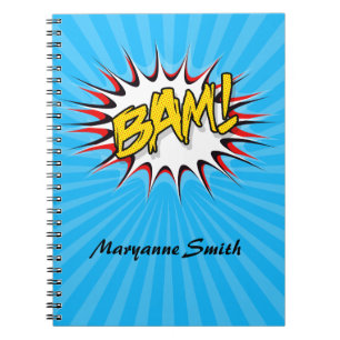 Bam! Action Bubble Notebook