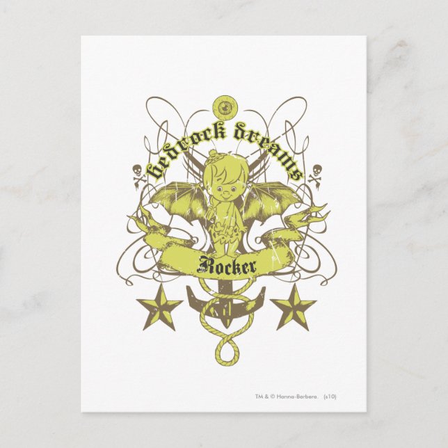 Bam Bam  Bedrock Dreams Postcard (Front)