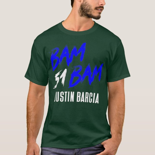 BAM BAM JUSTIN BARCIA 51 SUPERCROSS MOTOCROSS T-Shirt (Front)