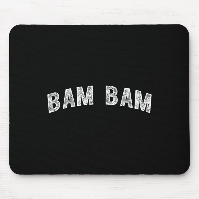 Bam Bam  Mouse Mat (Front)