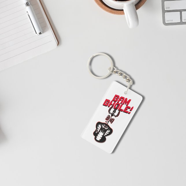 "BAM BHOLE" LORD SHIVA'S NAAG AND TRISHUL KEY RING (Creator Uploaded)