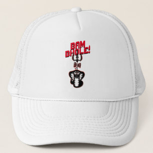 "BAM BHOLE" LORD SHIVA'S NAAG AND TRISHUL TRUCKER HAT
