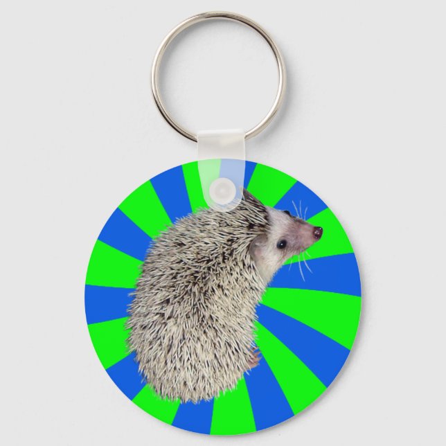 BAM! Hedgehog Keychain 2 (Front)