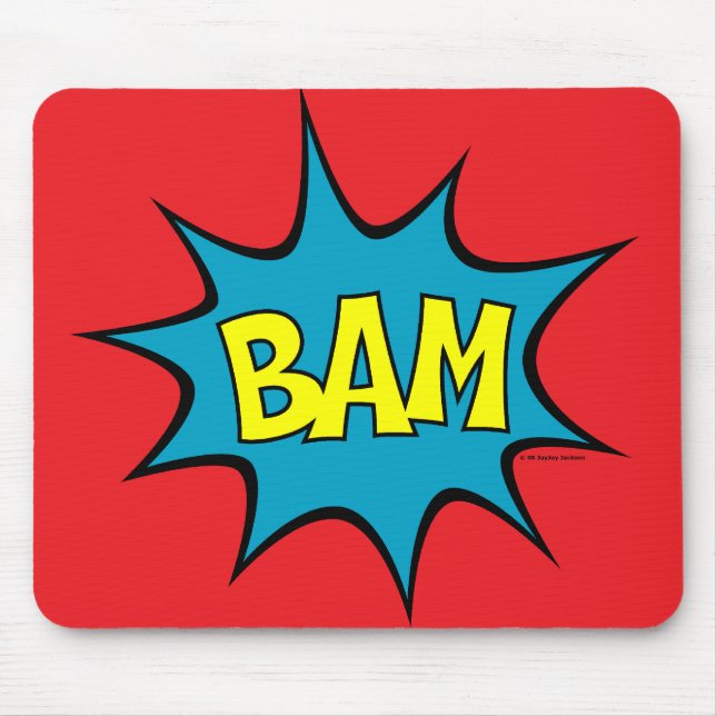 Bam! Mouse Mat (Front)