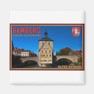 Bamberg - Altes Rathaus Landscape Magnet