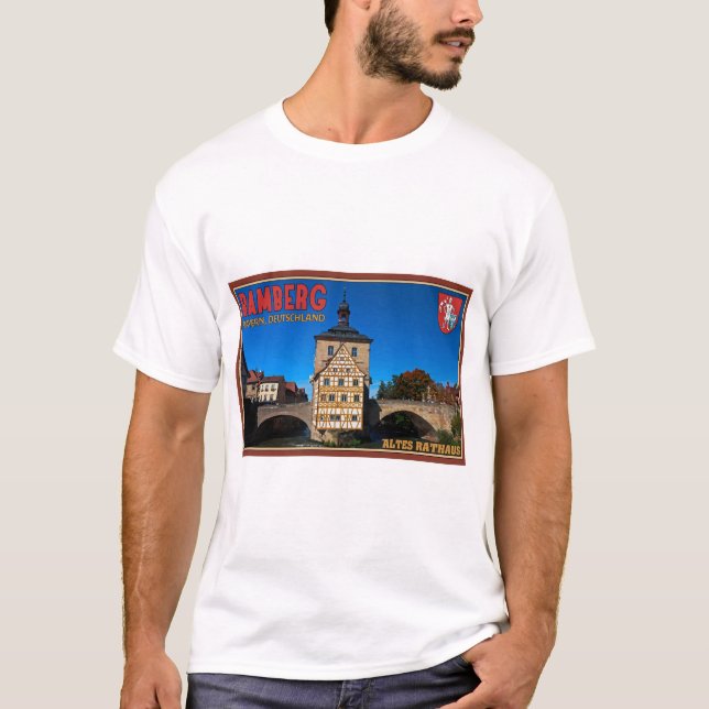 Bamberg - Altes Rathaus Landscape T-Shirt (Front)