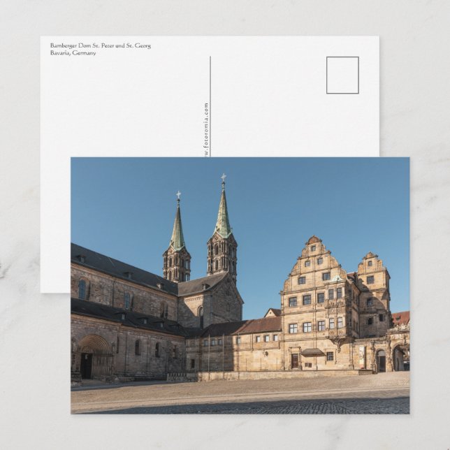 Bamberg Cathedral, Germany Postcard (Front/Back)