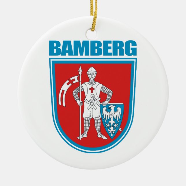 Bamberg Ceramic Tree Decoration (Front)