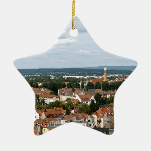 Bamberg Ceramic Tree Decoration (Front)