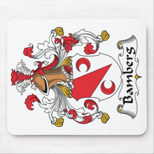 Bamberg Family Crest Mouse Mat