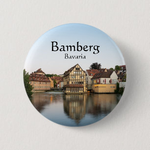 Bamberg Germany 6 Cm Round Badge