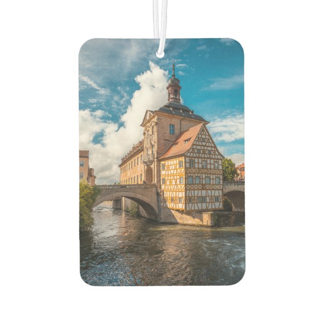 Bamberg Germany Car Air Freshener (Back)