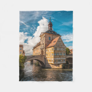 Bamberg Germany Fleece Blanket