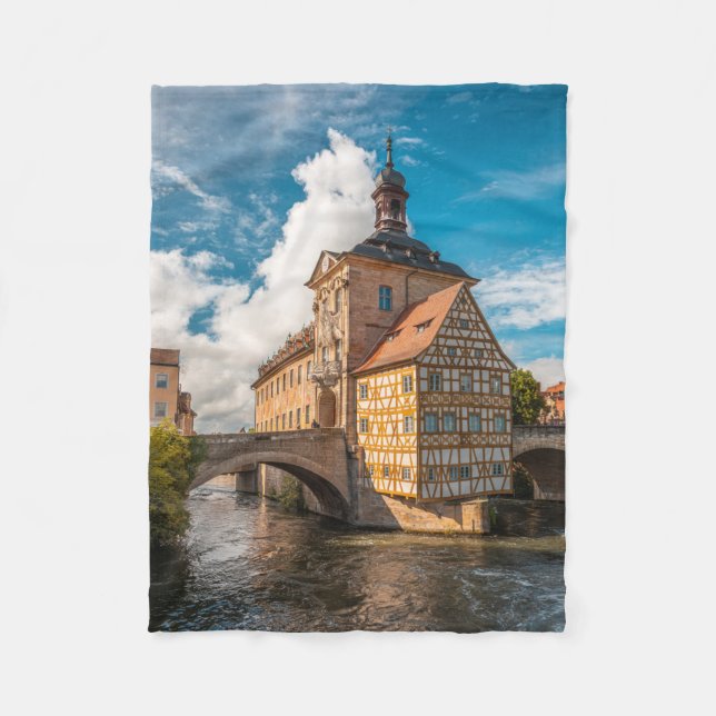 Bamberg Germany Fleece Blanket (Front)