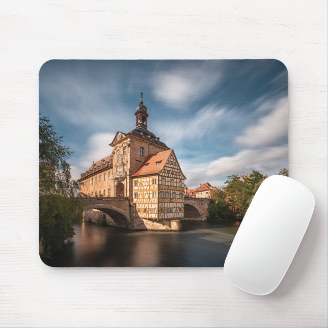Bamberg Germany Mouse Mat (With Mouse)