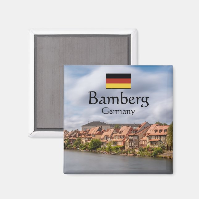 Bamberg Germany Souvenir Magnet (Front/Back)