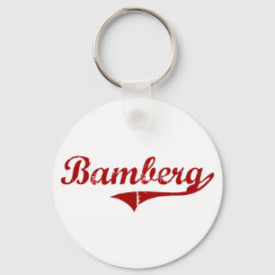 Bamberg South Carolina Classic Design Key Ring
