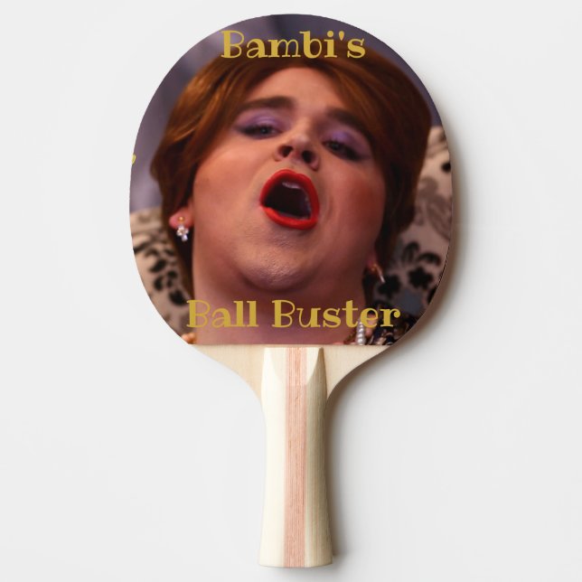 Bambi Ball Buster Ping-Pong Paddle (Front)