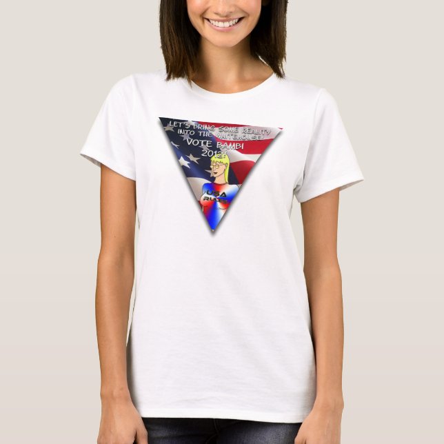 Bambi for President T-Shirt (Front)