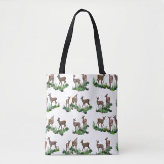 Bambi Meadow All Over Print Bag