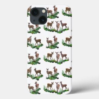 Bambi Meadow iPhone 13 Case (choose colour)