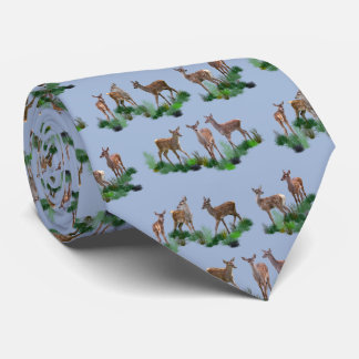 Bambi Meadow Tie (Light Blue)