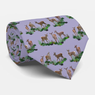 Bambi Meadow Tie (Lilac)