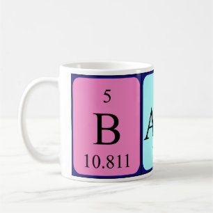 Bambi periodic table name mug