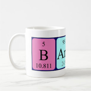 Bambi periodic table name mug