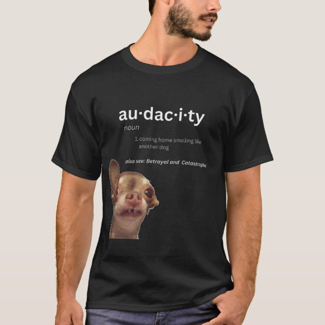 Bambi's "Audacity" T-Shirt (Front)