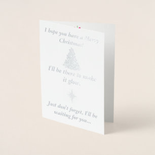 Bambi's Funny Christmas Card